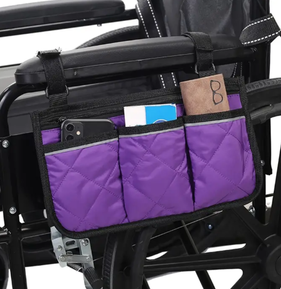 Wheelchair Armrest Bag | Reflective Bag | Viking Apparel Ltd