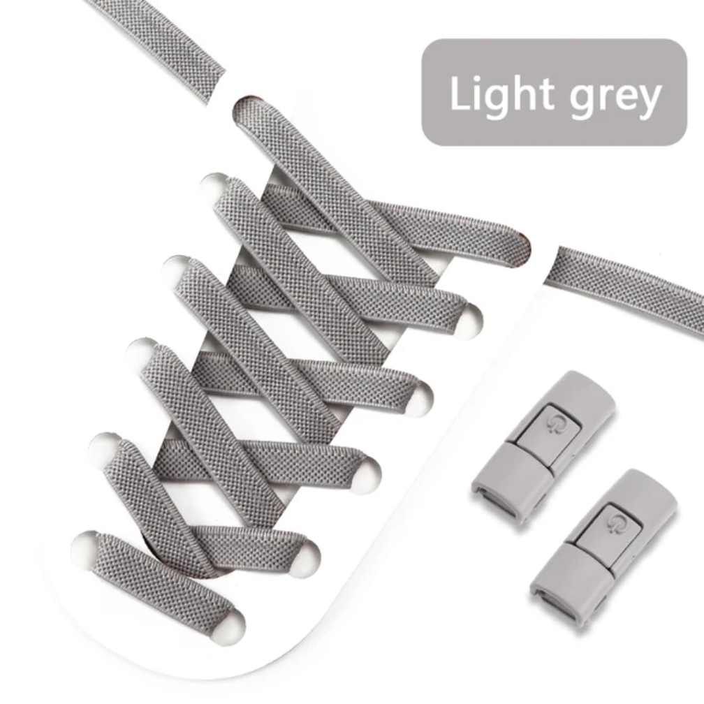 No-Tie Shoelaces - Easy Clip Design