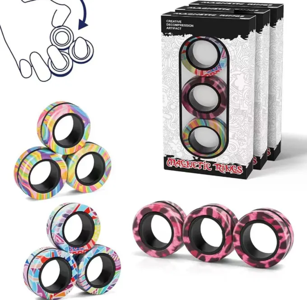 Fidget Spinner Rings | Magnetic Fidget Rings | Viking Apparel Ltd