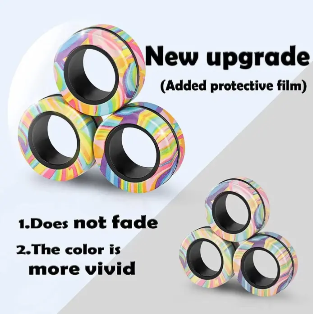 Fidget Spinner Rings | Magnetic Fidget Rings | Viking Apparel Ltd