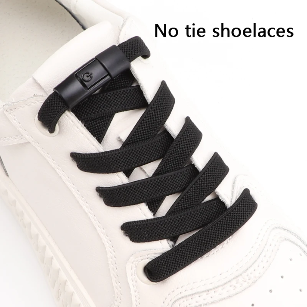 No-Tie Shoelaces - Easy Clip Design