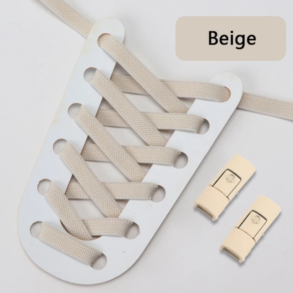No-Tie Shoelaces - Easy Clip Design