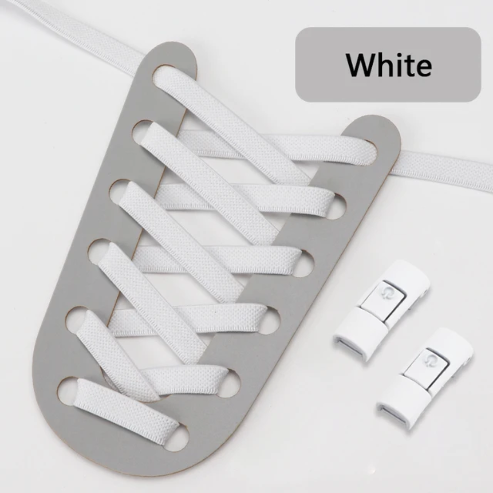 No-Tie Shoelaces - Easy Clip Design