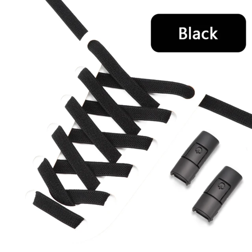 No-Tie Shoelaces - Easy Clip Design