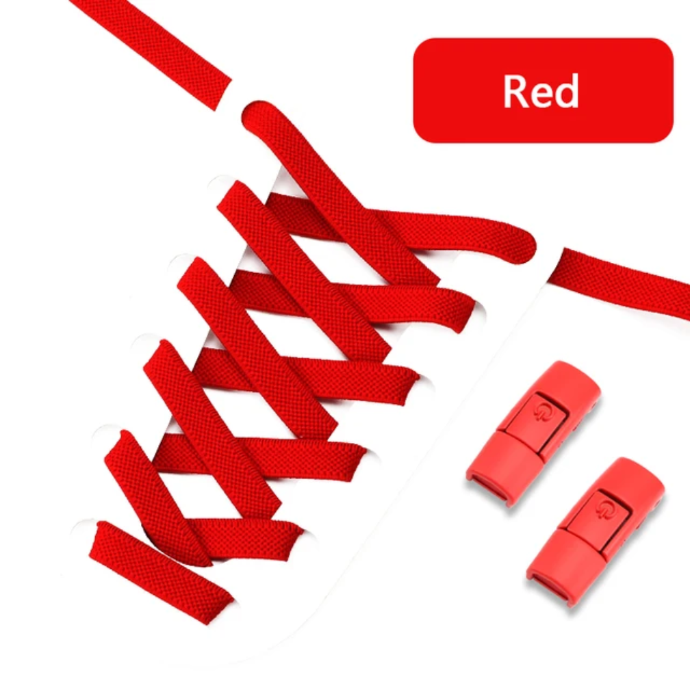 No-Tie Shoelaces - Easy Clip Design