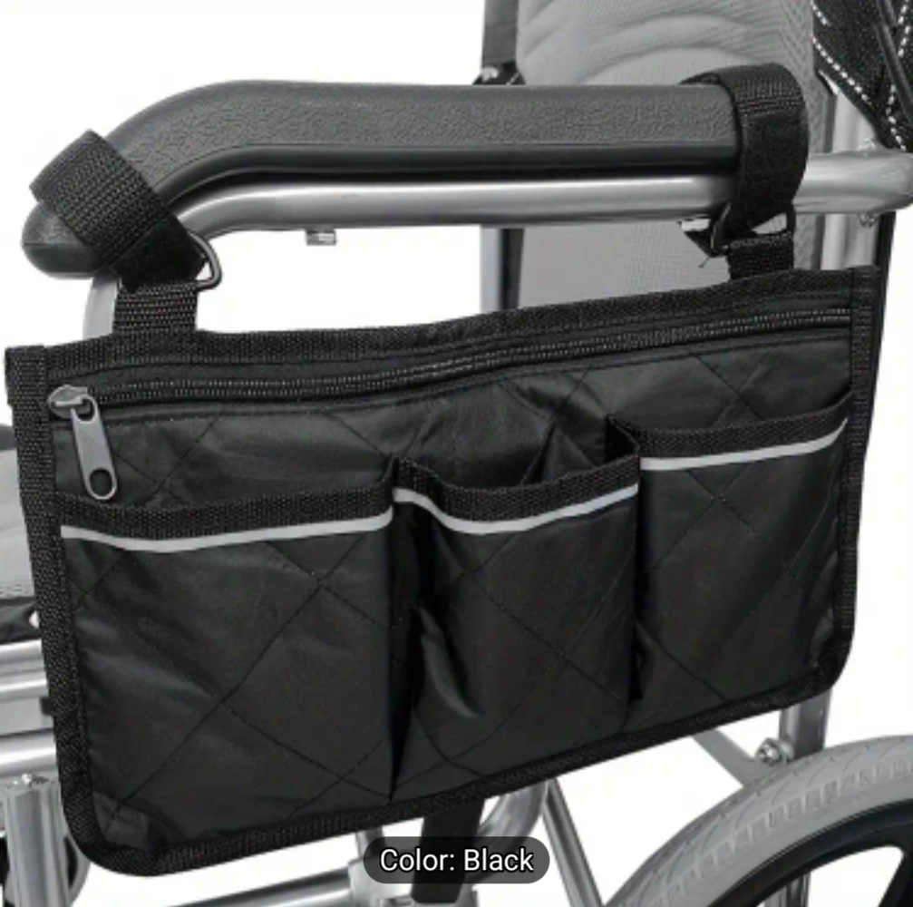 Wheelchair Armrest Bag | Reflective Bag | Viking Apparel Ltd