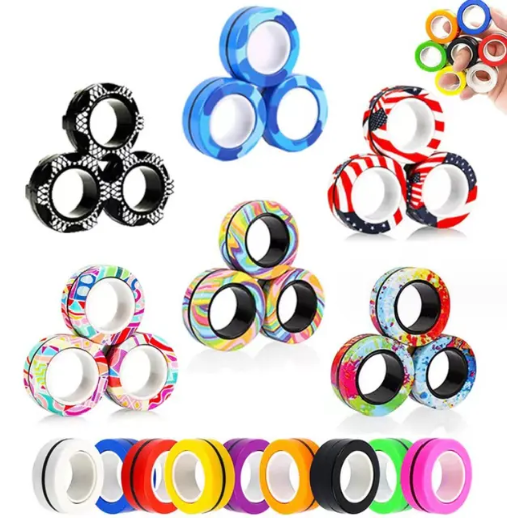 Fidget Spinner Rings | Magnetic Fidget Rings | Viking Apparel Ltd