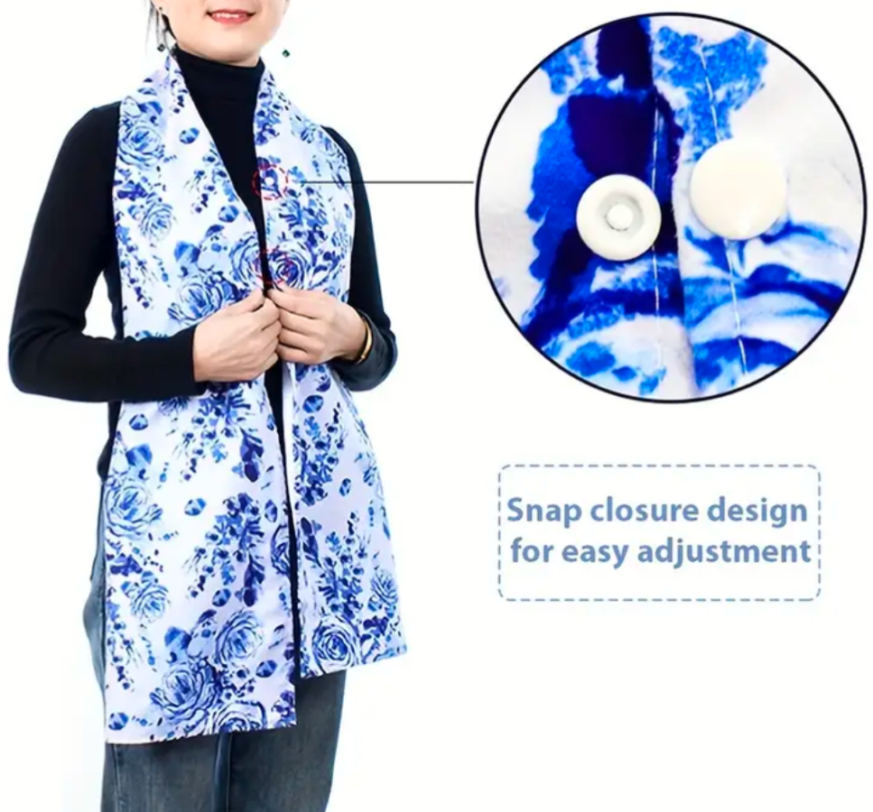 Women's Printed Scarf | Stylish Scarf Bibs | Viking Apparel Ltd