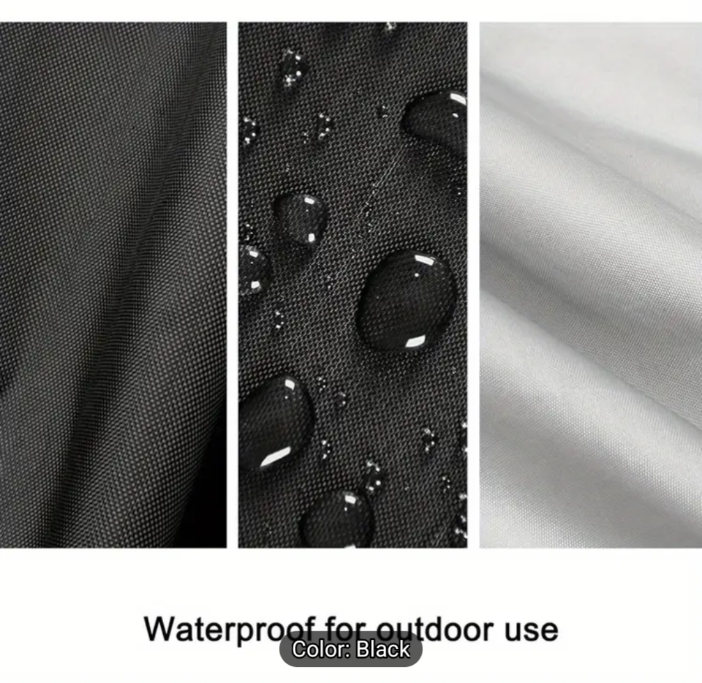 Waterproof Wheelchair Cover | Black Cover | Viking Apparel Ltd